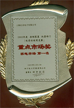 重点市场奖